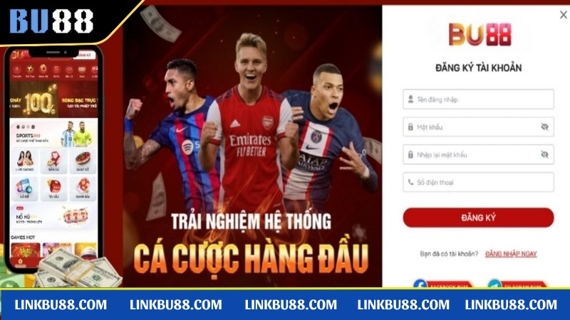 Hướng Dẫn Cách Đăng Ký Bu88 Nhanh Chóng Và An Toàn Nhất Việc tạo nick qua app dễ dàng